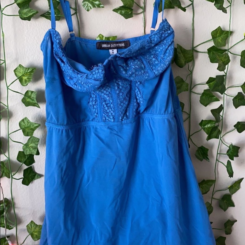 Blue urban outfitters dress only worn twice